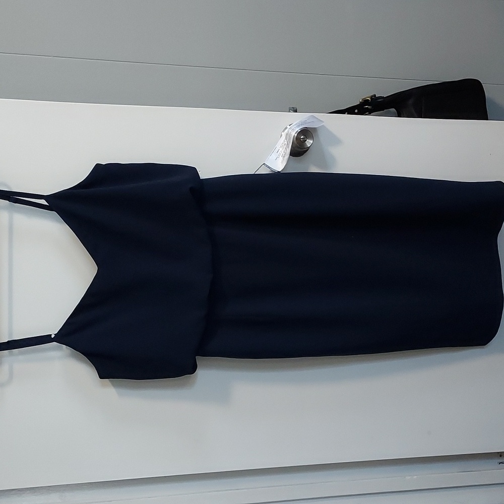 XL Midnight Blue Dress the Population Midi Dress